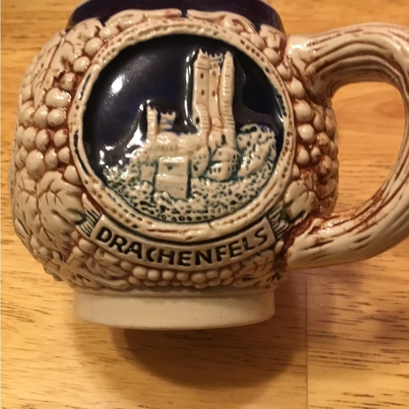 Vintage German square mugs from the 1930’s. - Picture 4 of 7